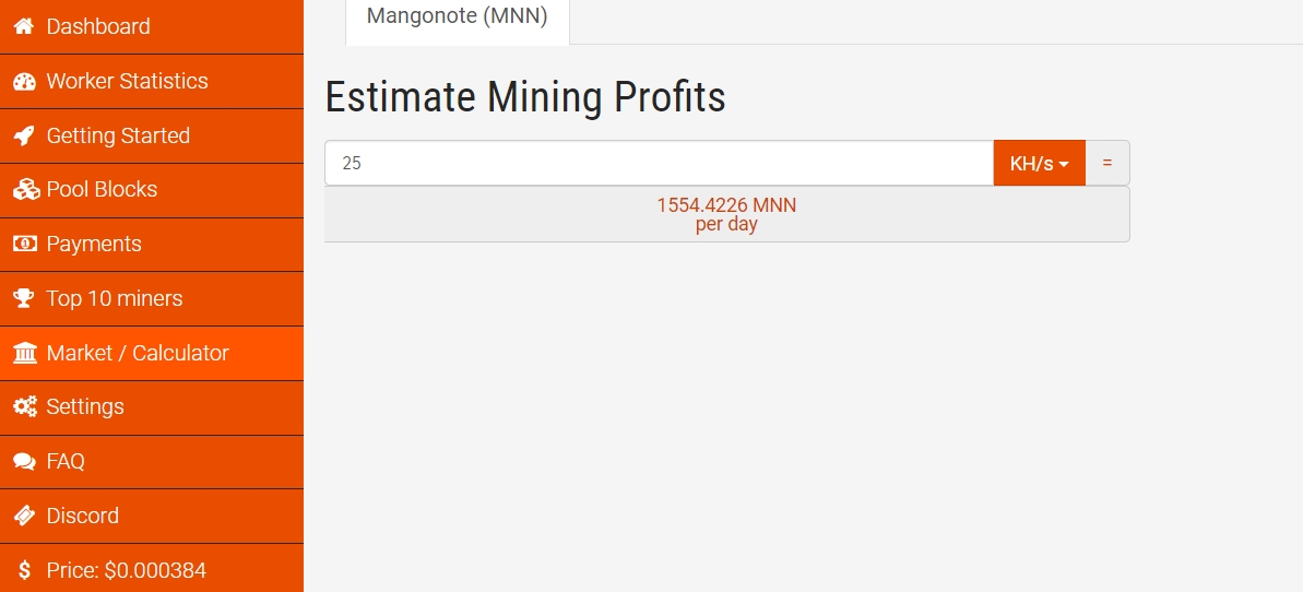 老币新挖、mangonote（MNN）门罗系挖矿教程！