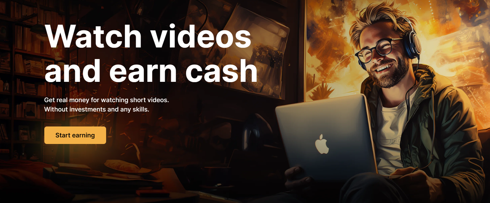 “Worker Cash” 一款可以通过看广告赚钱的软件，超级简单且附带自动模式！！！