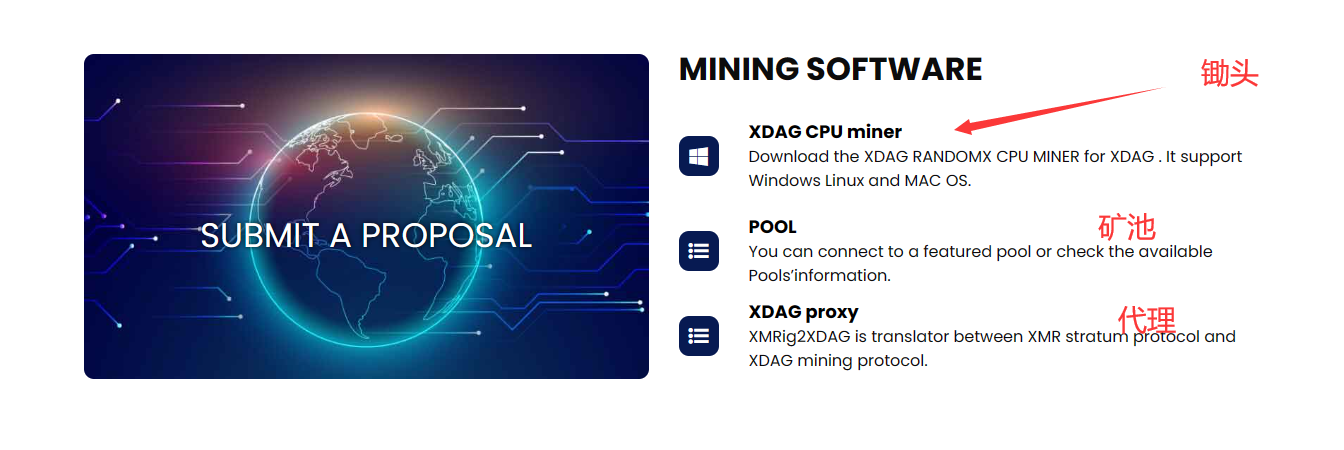 老币新挖“XDAG”，适合新手矿友走流程的门罗算法矿币，需要用到CPU，目前已上XeggeX